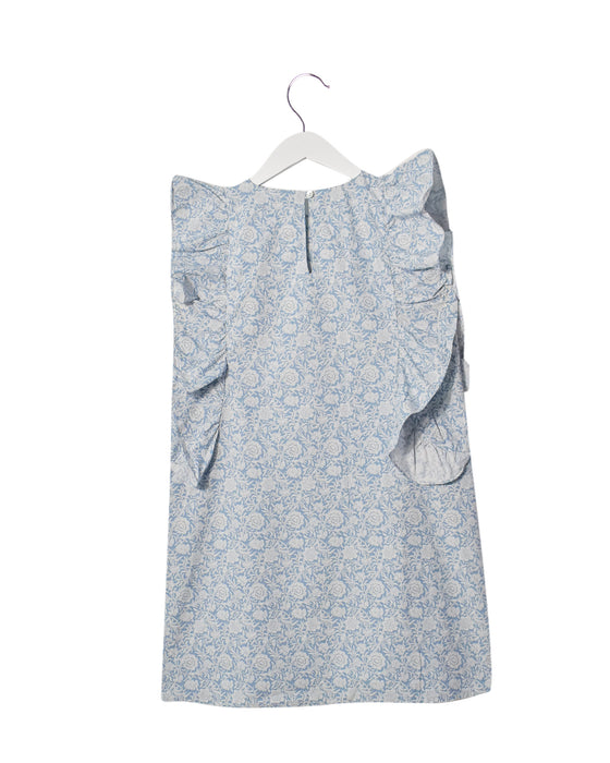 Club Cinq Blue Floral Sleeveless Dress 9Y - 10Y