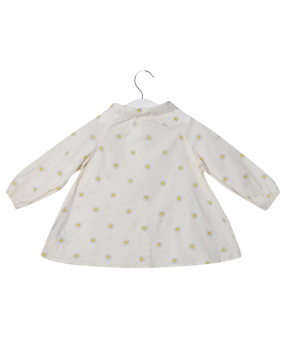 White Margherita Floral Shirt 2T at Retykle Singapore