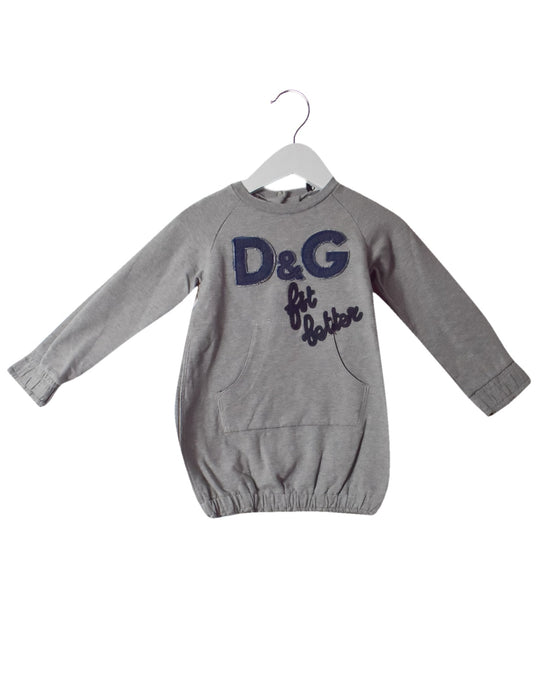 Dolce & Gabbana Long Sleeve Sweater Dress 18-24M