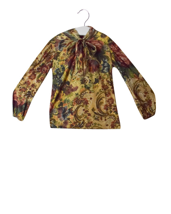 Dolce & Gabbana Long Sleeve Floral Top 4T
