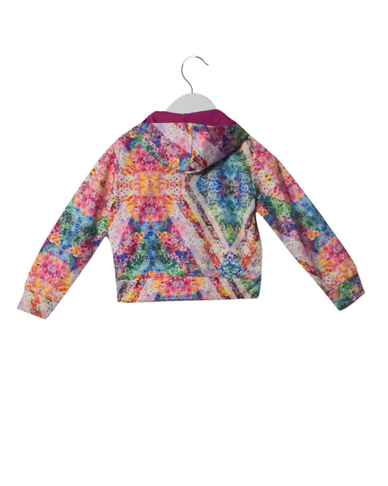Young Versace Floral Hooded Lightweight Jacket 4T