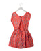 A Red Short Sleeve Dresses from Simple Kids in size 12Y for girl. (Back View)