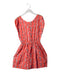 A Red Short Sleeve Dresses from Simple Kids in size 12Y for girl. (Front View)