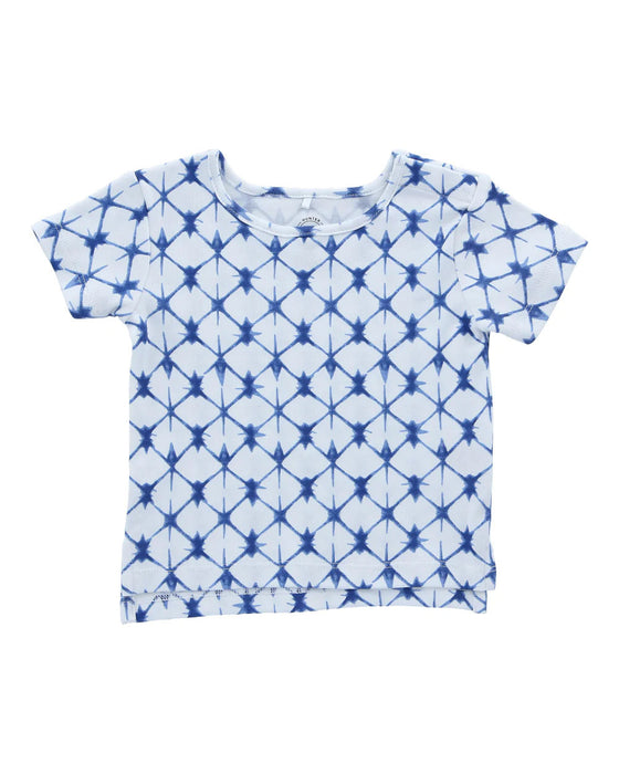Hunter + Boo Shibori Blue T-Shirt 3M - 3T