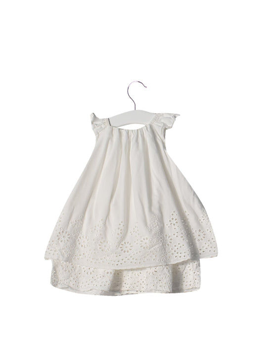 The Little White Company Short Sleeve Dress 6-9M