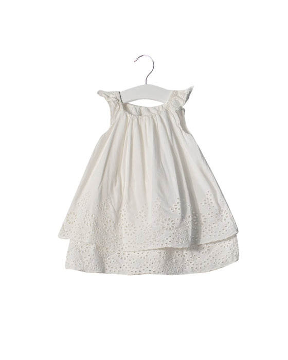 The Little White Company Short Sleeve Dress 6-9M