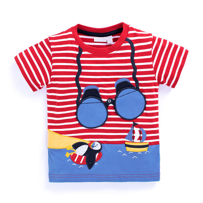 Jojo Maman Bébé Binoculars T-Shirt 12M - 6T