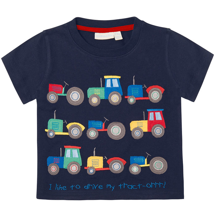 Jojo Maman Bébé Tractor T-Shirt 6M - 6T