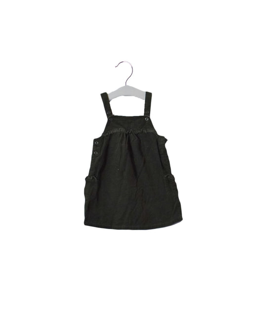 A Green Overall Dresses from Janie & Jack in size 3T for girl. (Front View)