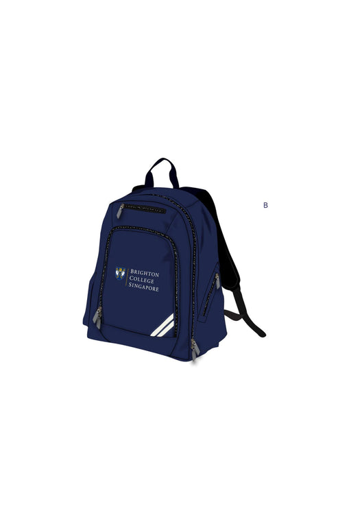 A Navy Bags from  Brighton College in size O/S for neutral. (Front View)