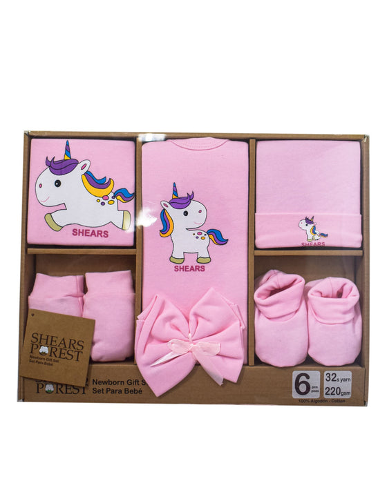 A Pink Gift Sets from Shears in size Newborn for girl. (Front View)