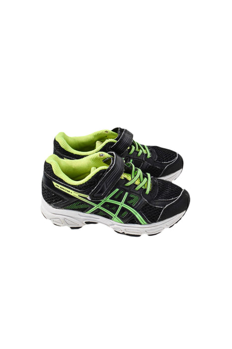 A Green Sneakers from ASICS in size 5T for neutral. (Back View)