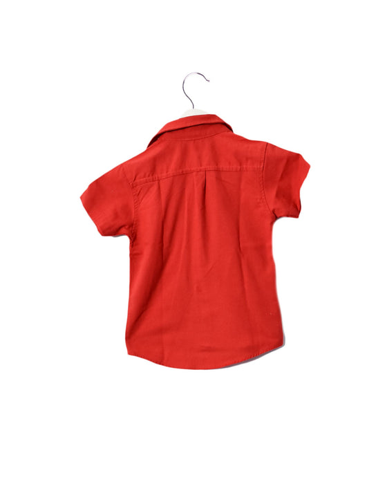 A Red Short Sleeve Tops from Polo Ralph Lauren in size S for boy. (Back View)