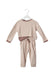A Pink Pyjama Sets from Antebies in size 2T for girl. (Front View)