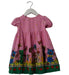 A Green Short Sleeve Dresses from Gucci in size 12-18M for girl. (Front View)
