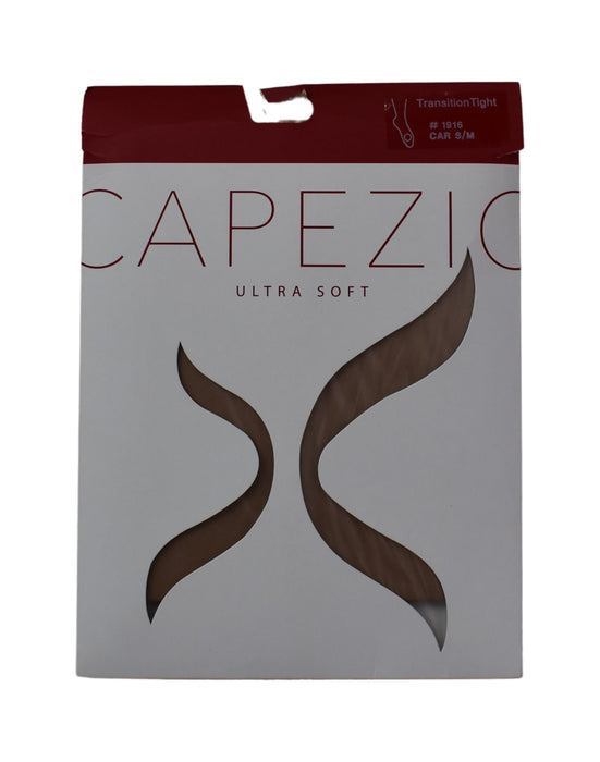 A Taupe Tights from Capezio in size S for girl. (Front View)