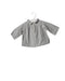 A Grey Long Sleeve Tops from Bonpoint in size 0-3M for girl. (Front View)