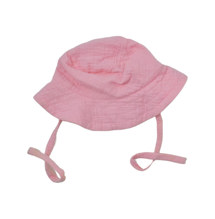 A Pink Sun Hats from Hanna Andersson in size XXS for girl. (Back View)