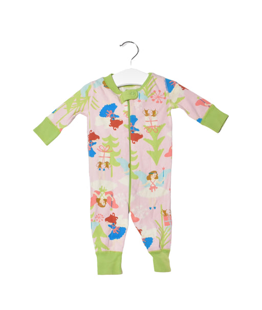 A Pink Long Sleeve Jumpsuits from Hanna Andersson in size 3-6M for girl. (Front View)
