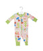 A Pink Long Sleeve Jumpsuits from Hanna Andersson in size 3-6M for girl. (Front View)