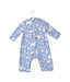 A Blue Long Sleeve Jumpsuits from Boden in size 0-3M for neutral. (Back View)