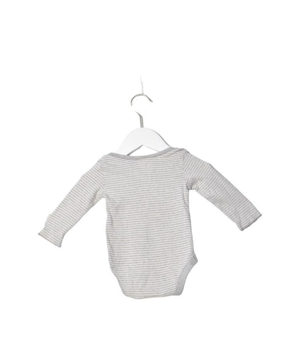 A Grey Long Sleeve Bodysuits from Boden in size 3-6M for neutral. (Back View)