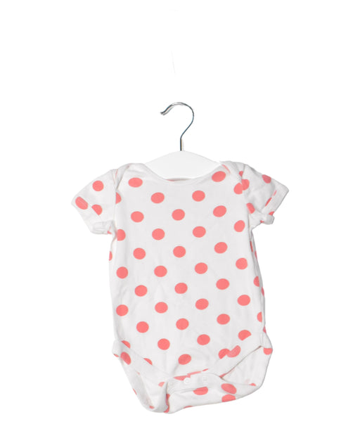 A Pink Short Sleeve Bodysuits from Boden in size 3-6M for girl. (Front View)