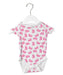A White Short Sleeve Bodysuits from Boden in size 3-6M for girl. (Front View)