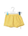 A Yellow Shorts from Seed in size 3-6M for girl. (Front View)
