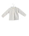 A White Long Sleeve Tops from Acanthe in size 2T for girl. (Front View)