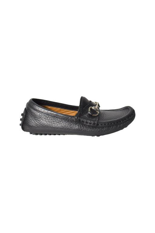 A Black Loafers & Moccasins from Gucci in size 5T for boy. (Front View)