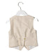 A Beige Vests from La Stupenderia in size 4T for boy. (Back View)