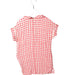 A Red Short Sleeve Dresses from Bellerose in size 6T for girl. (Back View)