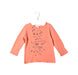 A Orange Long Sleeve Tops from Bonpoint in size 2T for girl. (Front View)