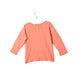 A Orange Long Sleeve Tops from Bonpoint in size 2T for girl. (Back View)