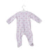A Purple Long Sleeve Jumpsuits from Joules in size 6-12M for girl. (Back View)