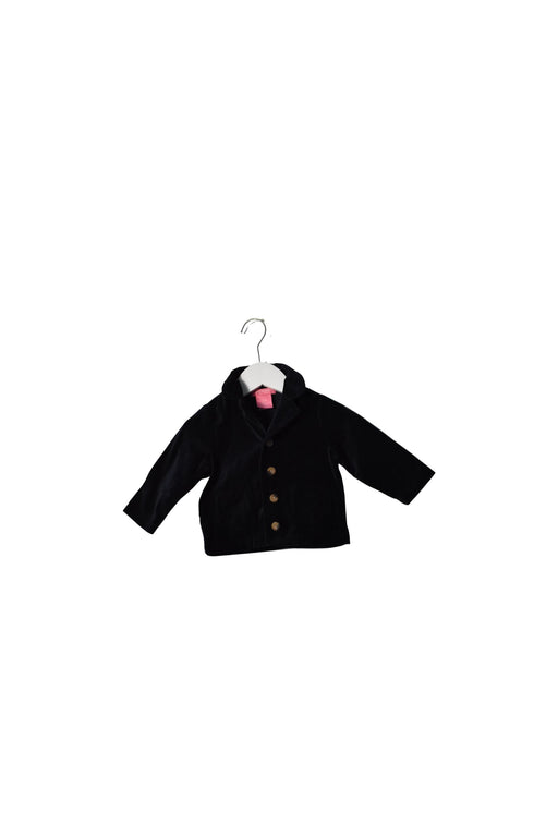 A Navy Lightweight Jackets from Isaac Mizrahi in size 6-12M for boy. (Front View)