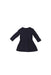 A Purple Long Sleeve Dresses from La Compagnie des Petits in size 3T for girl. (Back View)