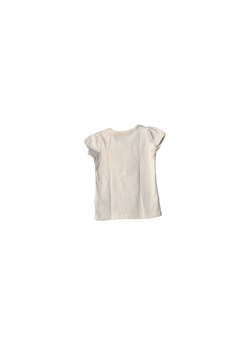 A White Short Sleeve Tops from Purebaby in size 18-24M for girl. (Back View)