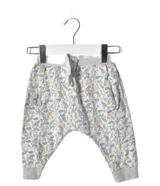 A Grey Casual Pants from Petit Bateau in size 3-6M for neutral. (Front View)