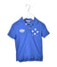 A Blue Short Sleeve Polos from Tommy Hilfiger in size 4T for boy. (Front View)