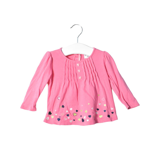 A Pink Long Sleeve Dresses from Hartstrings in size 3-6M for girl. (Front View)