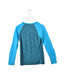 A Teal Base Layers from Icebreaker in size 8Y for boy. (Back View)