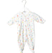 A Blue Long Sleeve Jumpsuits from Petit Bateau in size 0-3M for girl. (Front View)
