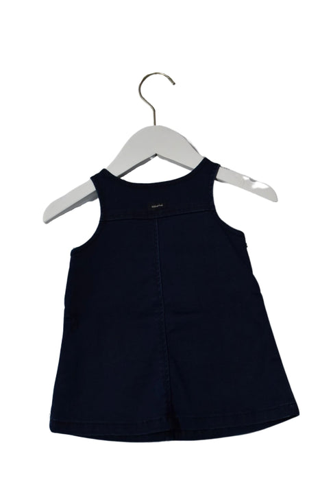 A Navy Sleeveless Dresses from Catimini in size 3-6M for girl. (Back View)