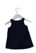 A Navy Sleeveless Dresses from Catimini in size 3-6M for girl. (Back View)