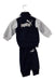 A Navy Tracksuits from Puma in size 3-6M for neutral. (Back View)