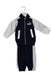 A Navy Tracksuits from Puma in size 3-6M for neutral. (Front View)