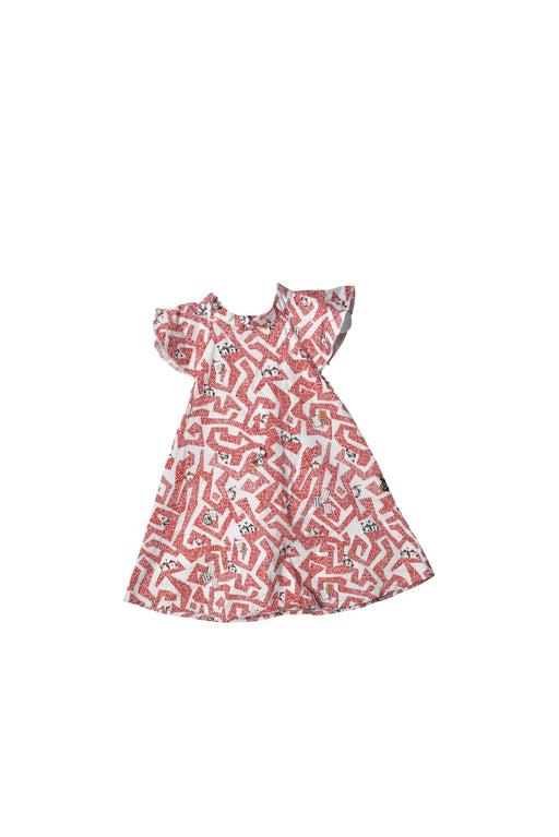 A Red Short Sleeve Dresses from Disney X Elly in size 6-12M for girl. (Front View)