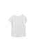A White Short Sleeve Tops from Esprit in size 8Y for girl. (Front View)